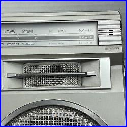 Vintage Panasonic RX-5110 Boombox Cassette Recorder Ghetto Blaster VIDEO WORKS