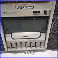 Vintage Panasonic RX 5250 AM/FM Cassette Recorder Boombox Read Description