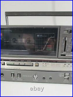 Vintage Panasonic RX-C45 Boombox GhettoBlaster AM/FM Radio Cassette Recorder