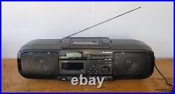Vintage Panasonic RX-DS30 Boombox AM/FM Radio Cassette Recorder CD 1989 MINT LN