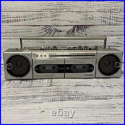 Vintage Panasonic RX-F33 Ambience Boombox AM/FM Radio Cassette Player Recorder