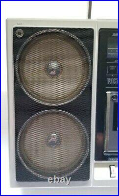 Vintage Panasonic RX-F35 4 Speaker Boombox Ghetto Blaster For Parts or Repair