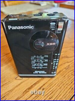 Vintage Panasonic RX-SA79 AM/FM Equalizer Cassette Player XBS Tested and Works