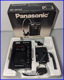 Vintage Panasonic RX-SR39 Cassette Player / Radio Recorder Complete