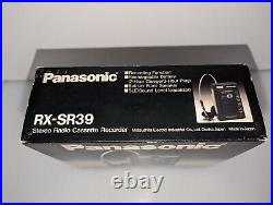 Vintage Panasonic RX-SR39 Cassette Player / Radio Recorder Complete