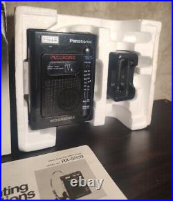 Vintage Panasonic RX-SR39 Cassette Player / Radio Recorder with Box & Instructions