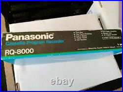 Vintage Panasonic Rq-800-portable Cassette Tape Recorder/player-rare