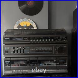 Vintage Panasonic SG-D16 Component Stereo Turntable Cassette Deck FM/AM Tuner