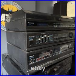 Vintage Panasonic SG-D16 Component Stereo Turntable Cassette Deck FM/AM Tuner