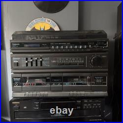 Vintage Panasonic SG-D16 Component Stereo Turntable Cassette Deck FM/AM Tuner