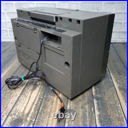 Vintage Panasonic SG-J500 Record Player Radio Cassette Tape Boombox READ INFO