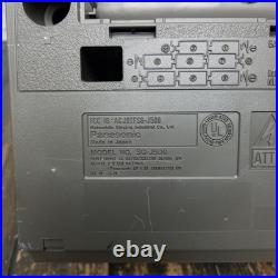 Vintage Panasonic SG-J500 Record Player Radio Cassette Tape Boombox READ INFO