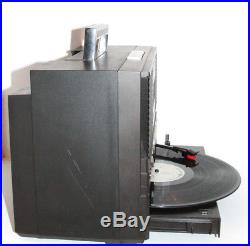 Vintage Panasonic SG-J555 Turntable Boombox Portable Cassette Record Player J500