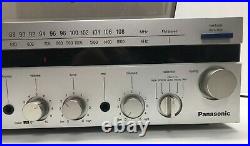Vintage Panasonic SG-V03 Stereo AM/FM Cassette Tape Record LP Player