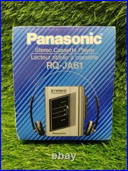 Vintage Panasonic Stereo Portable Cassette Player RQ-JA61 New Rare