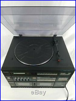 Vintage Panasonic Stereo System SG-D35 Record Duel Cassette AM/FM Player 3 Tier