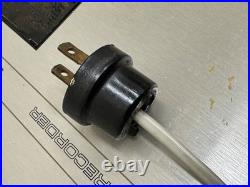 Vintage Philips N2400 Stereo Cassette Recorder Parts or Repair Wood Case