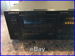 Vintage Pioneer 6 Multi-Cassette Player Recorder Stereo CT-M50R Tested A+