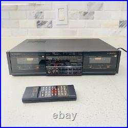 Vintage Pioneer CT-1380WR Stereo Double Cassette Deck Recorder with Remote Japan