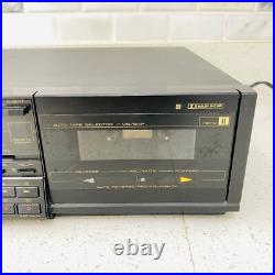 Vintage Pioneer CT-1380WR Stereo Double Cassette Deck Recorder with Remote Japan