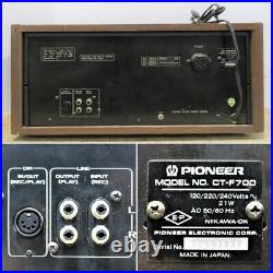 Vintage Pioneer CT-F700 Stereo Cassette Tape Deck Recorder Needs New Belts