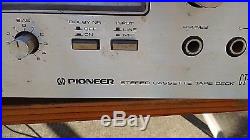 Vintage Pioneer CT-F950 1980 2-Channel, Stereo Compact Cassette Recorder 3-Head