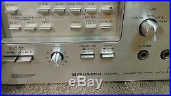 Vintage Pioneer CT-F950 1980 2-Channel, Stereo Compact Cassette Recorder 3-Head