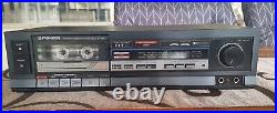 Vintage Pioneer Cassette Tape Deck/recorder/made In Japan