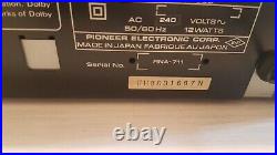 Vintage Pioneer Cassette Tape Deck/recorder/made In Japan