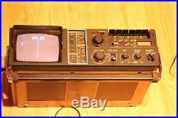 Vintage Prinz Tcr 50 Tcr50 5 Tv/ Radio Cassette Recorder & Clock