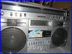 Vintage Quasar Gx-3661 Am/fm Stereo Radio Cassette Recorder Boombox