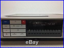 Vintage Quasar VH5031WW Top Loading VCR VHS Video Cassette Player Recorder