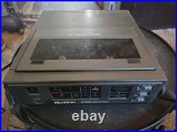 Vintage Quasar VHS Video Cassette Recorder Top Load VCR MODEL VP5435WQ