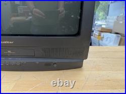 Vintage Quasar VV2507 25 CRT TV VCR VHS Combo Works LOCAL PICK UP ADDISON TX