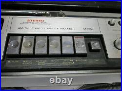 Vintage RARE SANYO M9994 Cassette Radio Boombox Ghetto Blaster Cassett Recorder