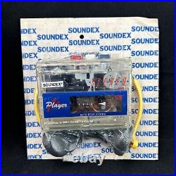 Vintage RARE Soundex Personal Stereo Cassette Player NEW SEALED OLD STOCK