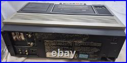 Vintage RCA VCR Video Cassette Recorder VBT200 With Case As Is For Parts Only