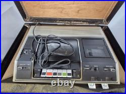 Vintage RCA VCR Video Cassette Recorder VBT200 With Case As Is For Parts Only