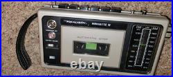 Vintage REALISTIC Minisette IV AM-FM Radio Cassette Recorder