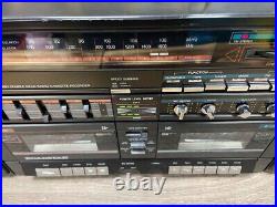 Vintage ROADSTAR RS-3500HQ? Double Stereo Radio Cassette Recorder Boombox