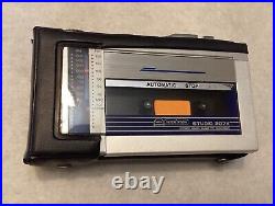 Vintage Radio Cassette Recorder Studio 207x Working