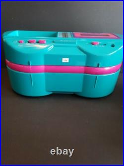 Vintage Radio Shack 4.5 B&W Television With AM-FM Radio Cassette Recorder. Used