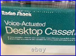Vintage Radio Shack Voice Actuated Cassette Recorder (CTR-69) New In Box