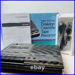 Vintage Radio Shack Voice Actuated Cassette Tape Recorder/Player CTR-69 14-1154