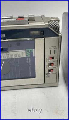 Vintage Radios Toshiba KT-R1 Cassette Recorder + Boston Acoustics Lot Of 2