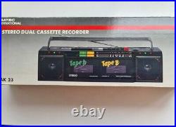 Vintage Rare Cassette Tape Recorder INTERNATIONAL Light Music Radio, 1990th
