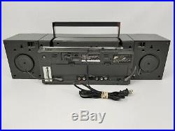 Vintage Rare Japan SHARP QT-90 Boombox Gettoblaster Cassette Radio Recorder