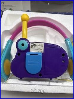 Vintage Rare KIDSWAY Cassette Player With Sing A Long & Fm Radio W Headphones