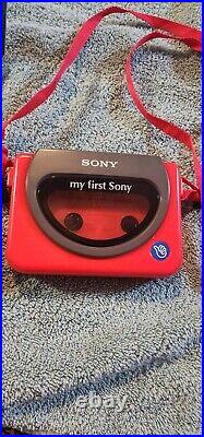 Vintage Rare Working Walkman Cassette Player, Sony my first Sony Player WM3000