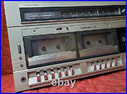Vintage Realistic Clarinette 114 Model Record Tape Deck Radio Player Stereo Gray